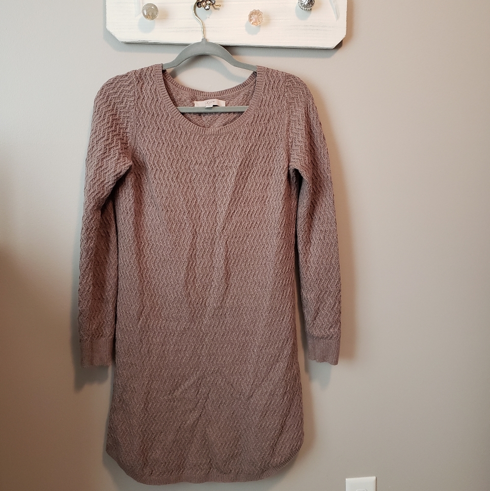 Loft sweater dress